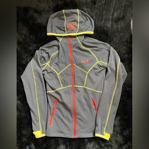 Grey Zip-Up Athletic Jacket